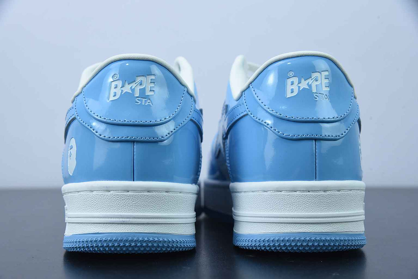 A Bathing Ape Bape Sta Low Blue White