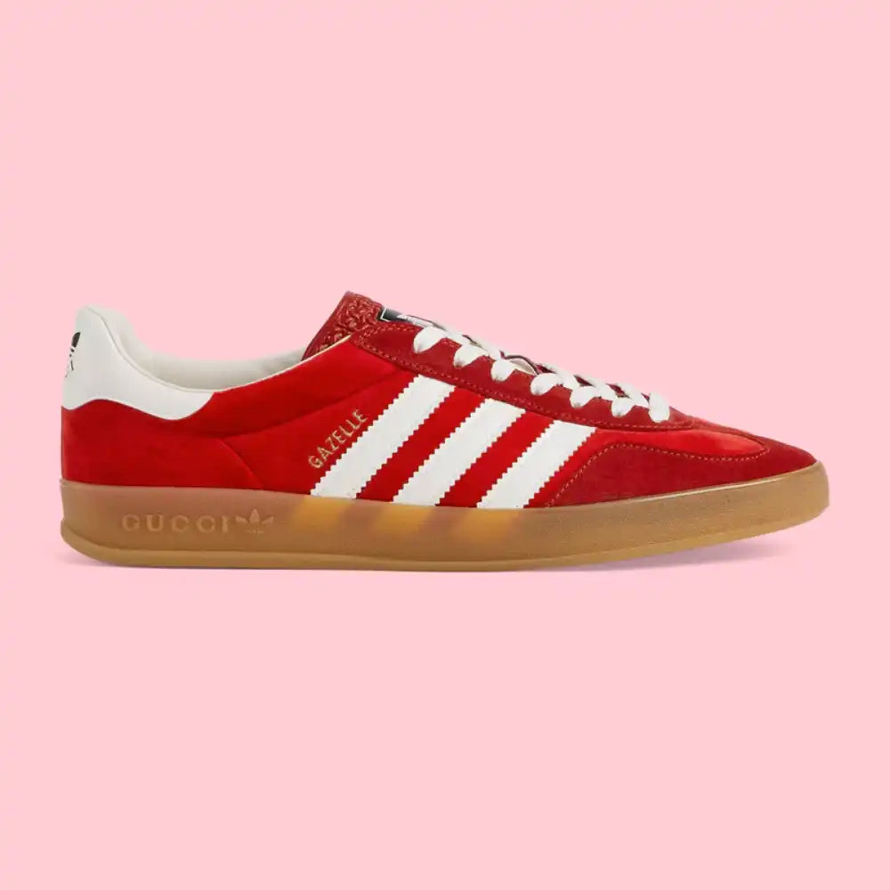 Gucci x Adidas Gazelle Red Velvet