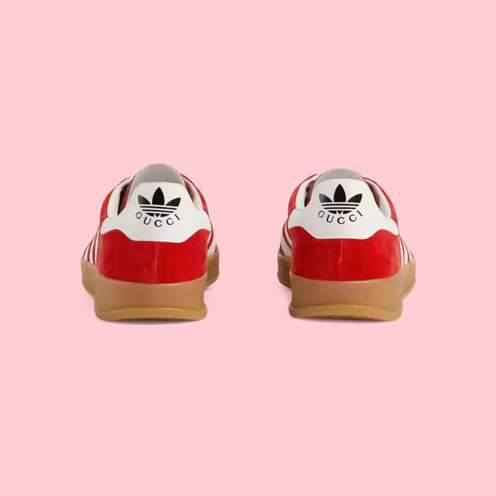 Gucci x Adidas Gazelle Red Velvet