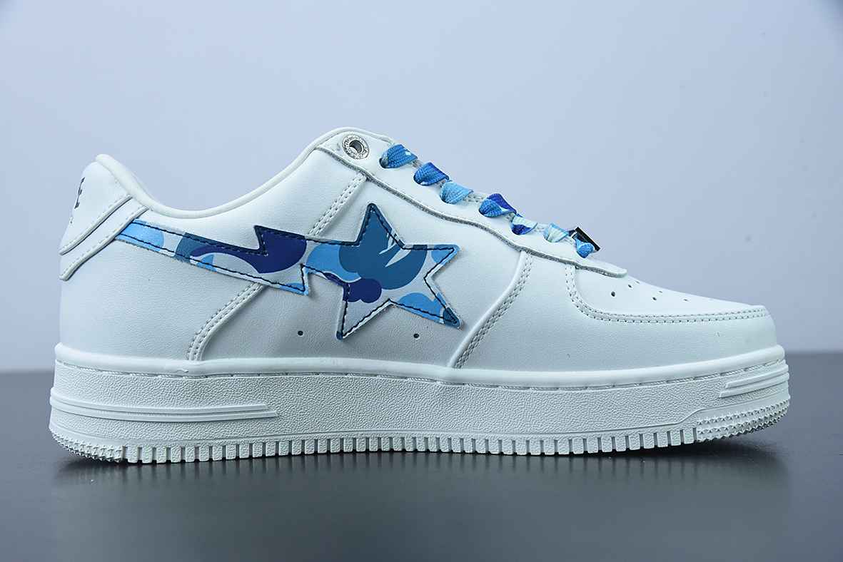 A Bathing Ape Bape Sta Low Camo Blue