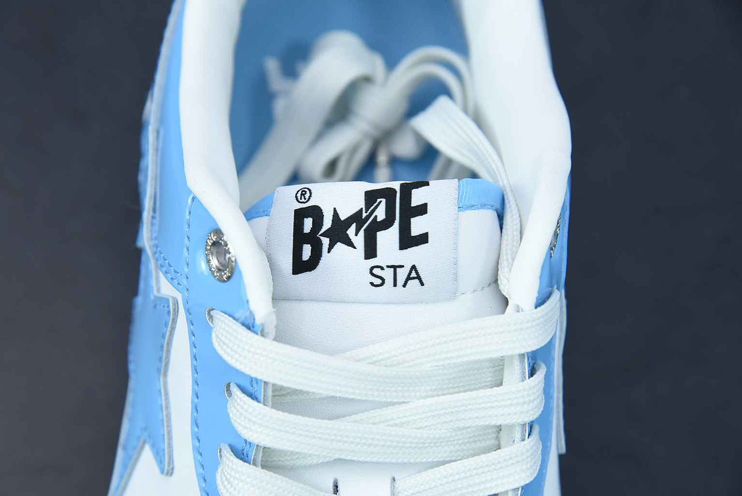 A Bathing Ape Bape Sta Low Blue White