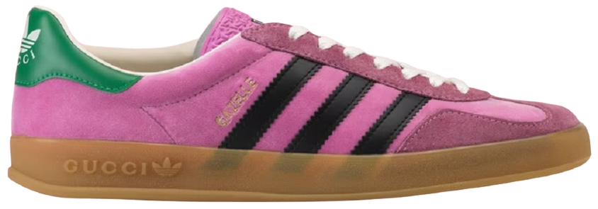 Gucci x Adidas Gazelle Pink Velvet