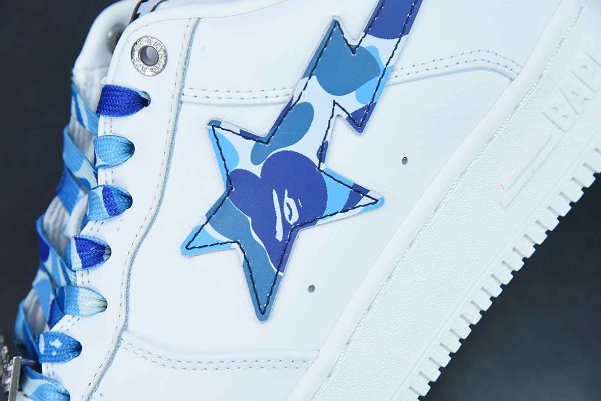 A Bathing Ape Bape Sta Low Camo Blue