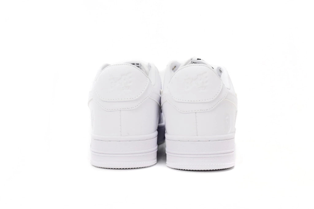 A Bathing Ape Bape Sta Low White