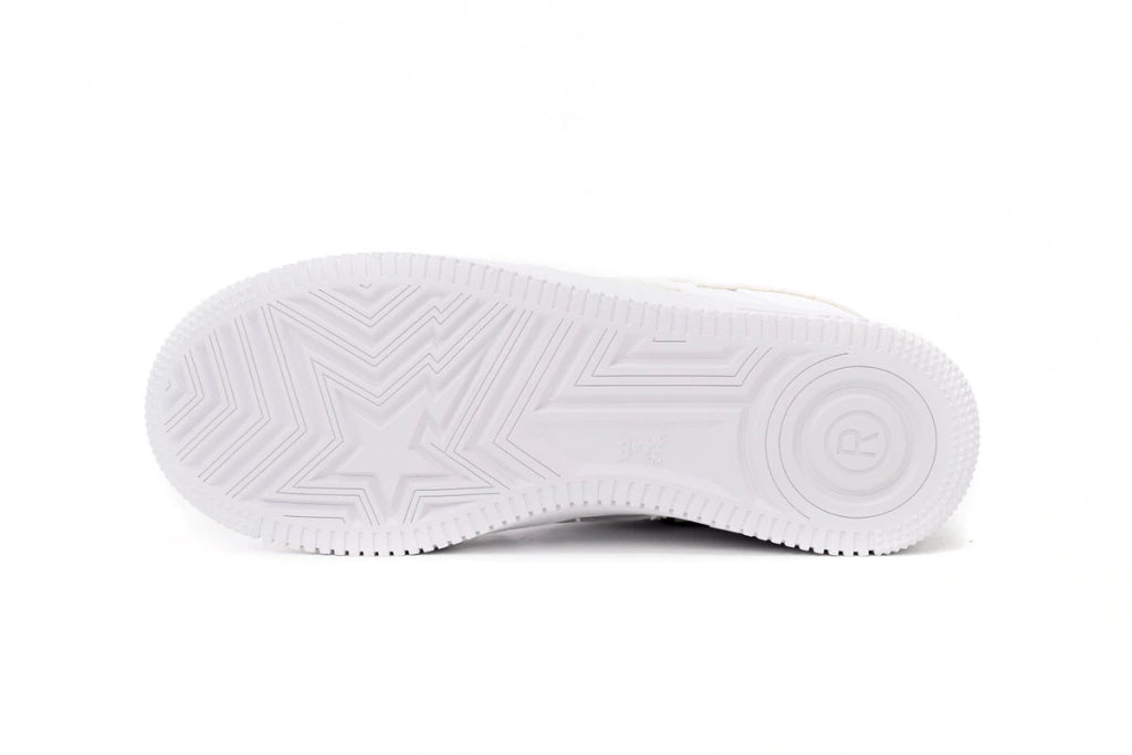 A Bathing Ape Bape Sta Low White