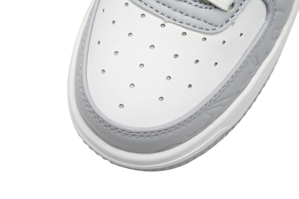 A Bathing Ape Bape Sta Low White Grey Black