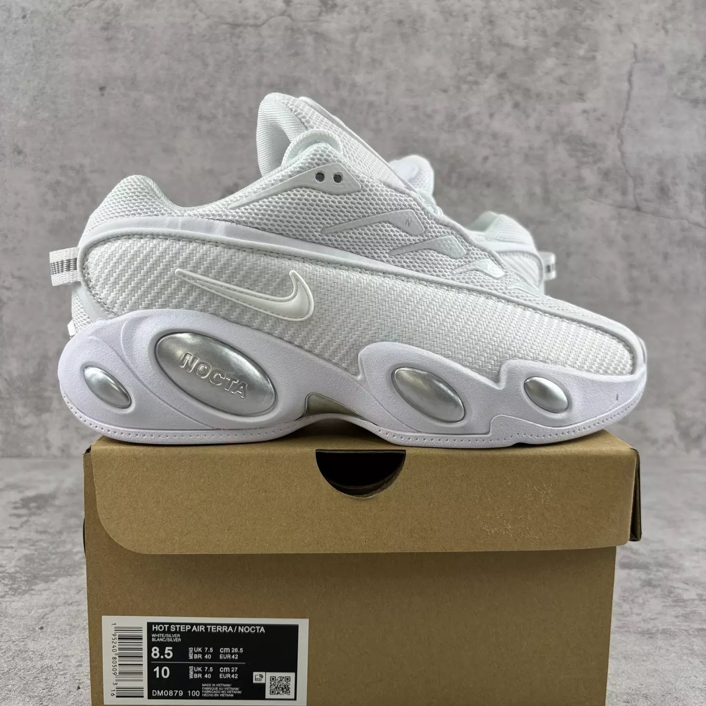 NOCTA x Nike Glide "Triple White"