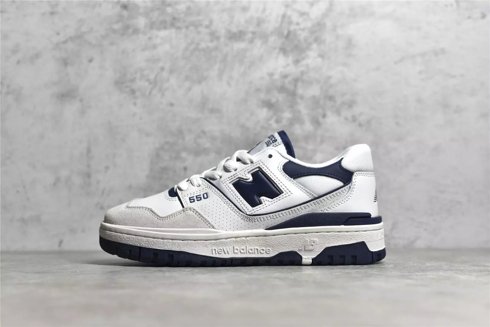 New Balance 550 White Navy