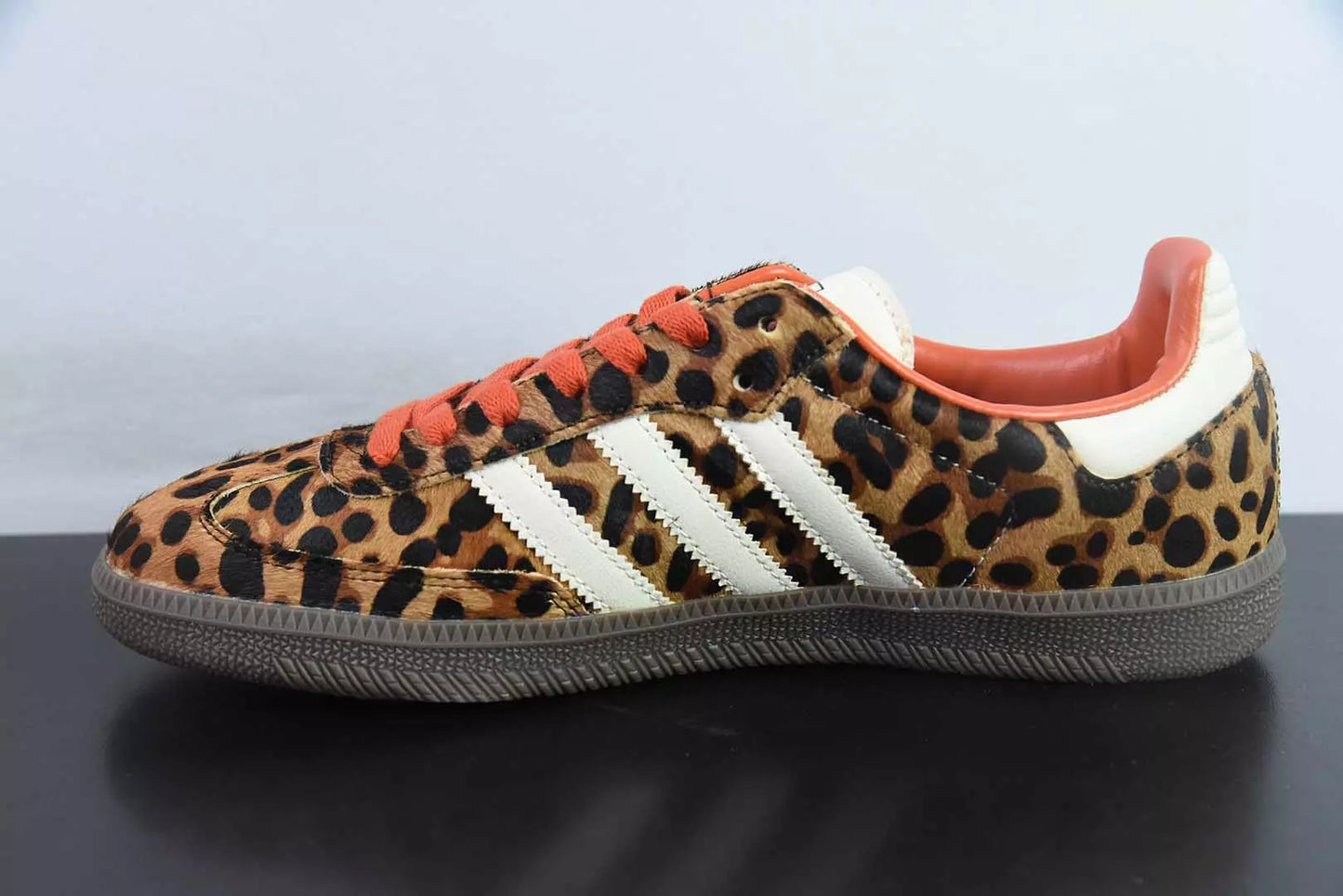 Adidas Samba OG Leopardo Vermelho
