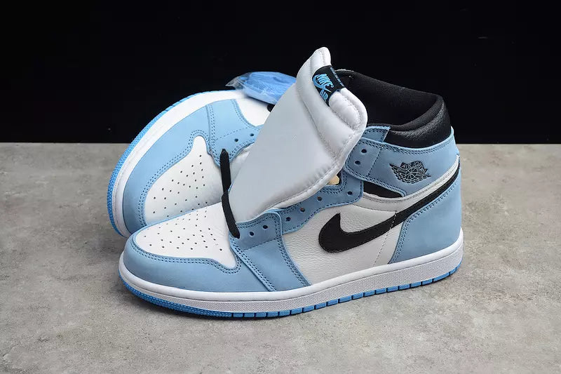 Jordan 1 Retro High White University Blue Black