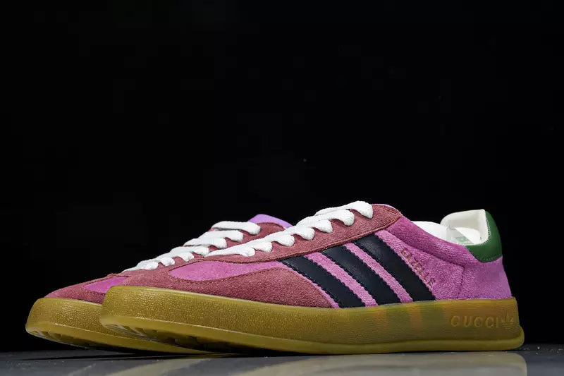 Gucci x Adidas Gazelle Pink Velvet