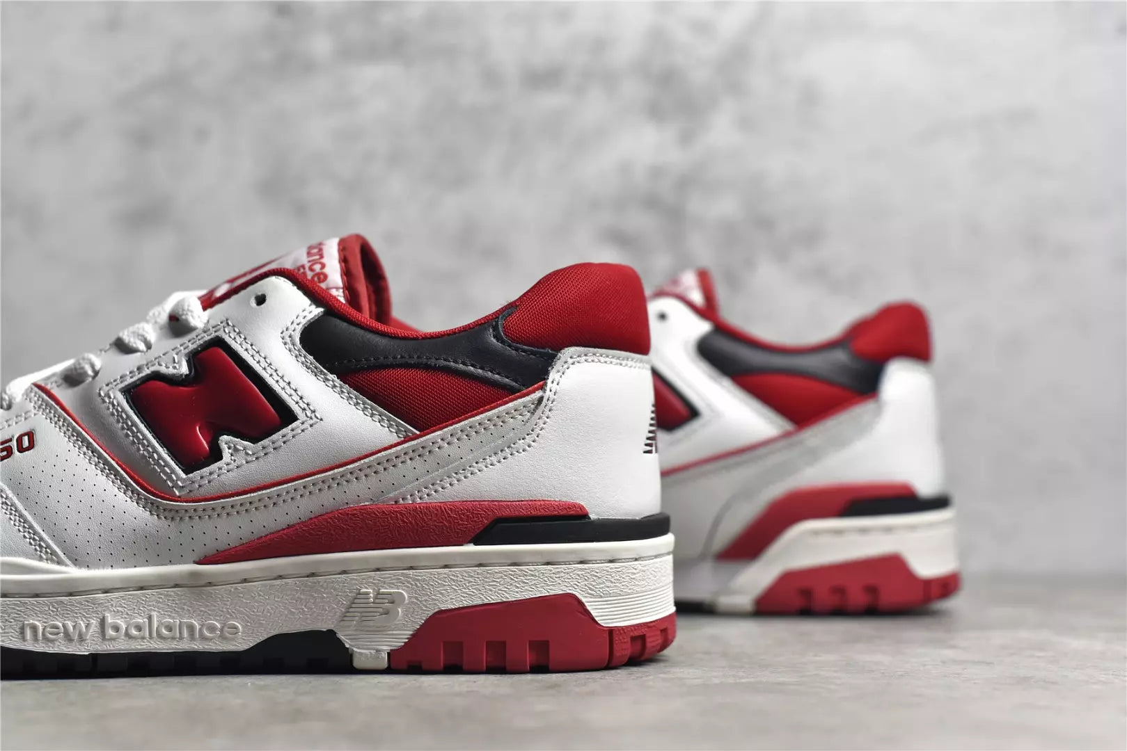 New Balance 550 White Team Red