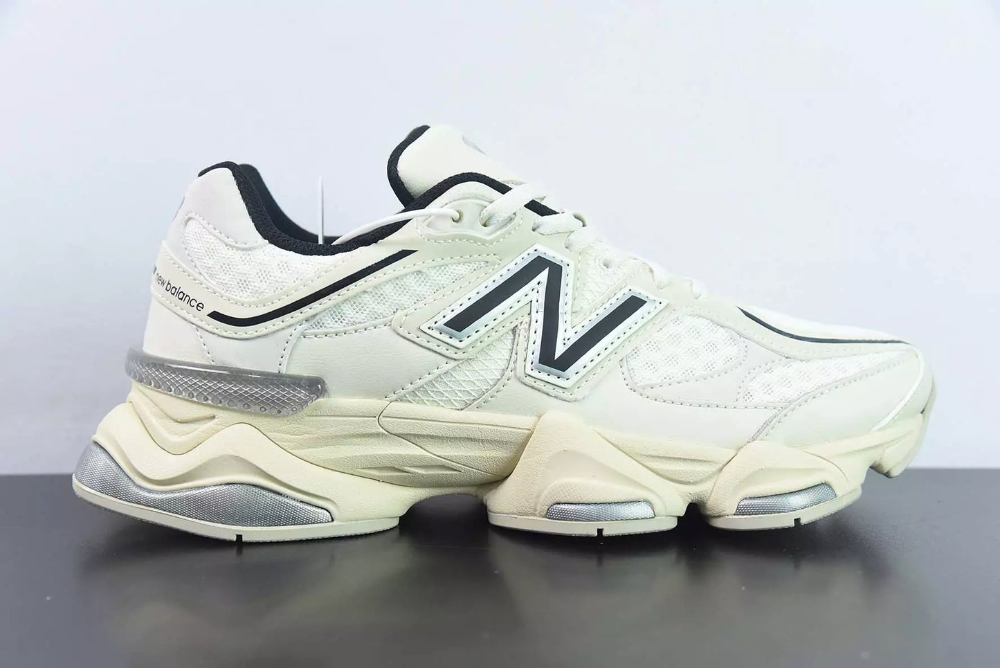 New Balance 9060 Cream Black