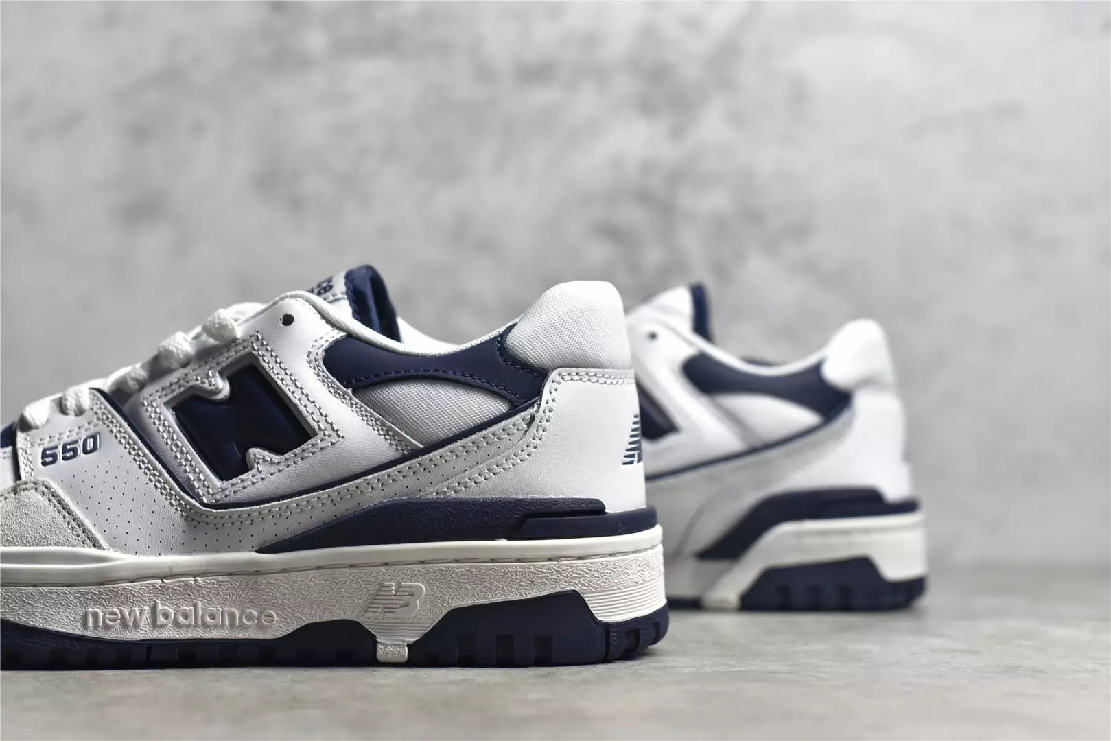 New Balance 550 White Navy