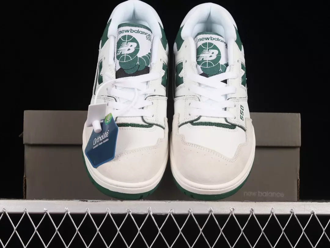 New Balance 550 Green White