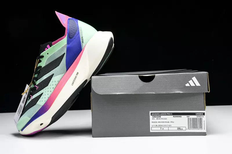 Adidas Adizero Adios Pro 3 Pulse Mint Lucid Blue