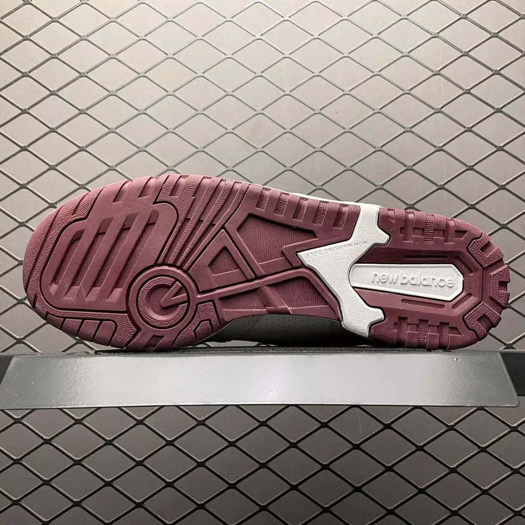 New Balance 550 Sea Salt Burgundy