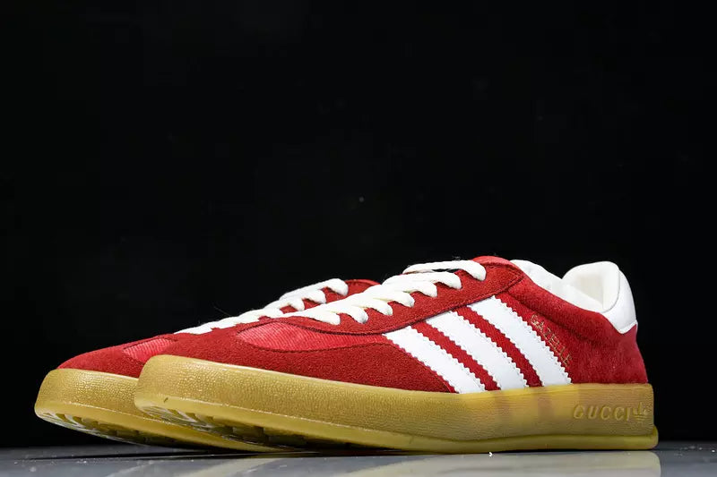 Adidas x Gucci Gazelle Red Velvet