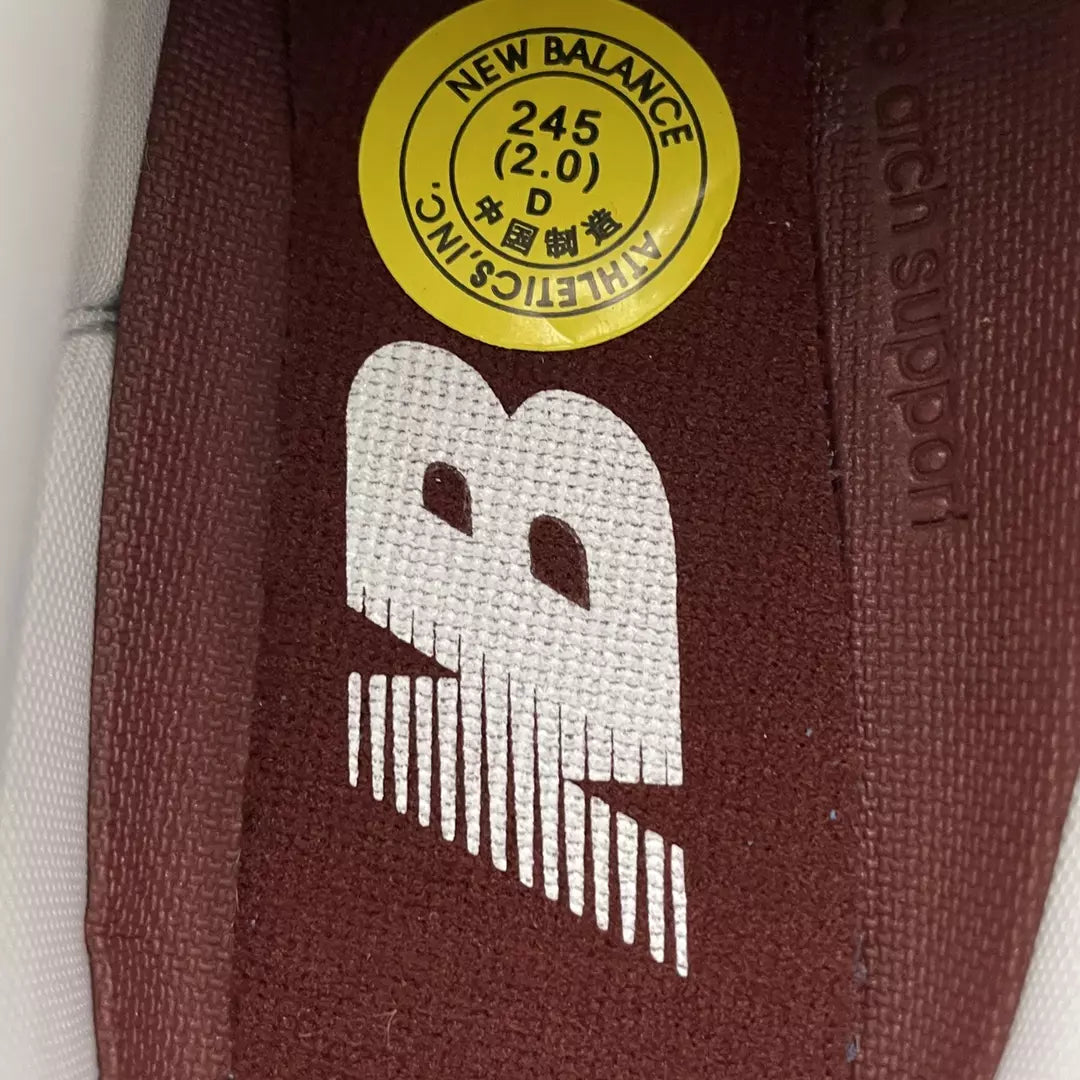 New Balance 550 Sea Salt Burgundy