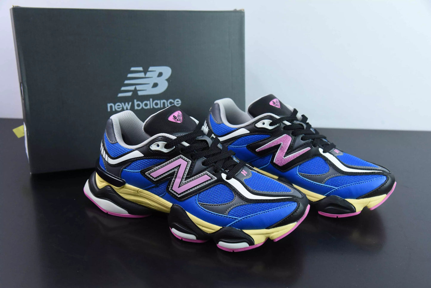 New Balance 9060 Blue Oasis Real Pink