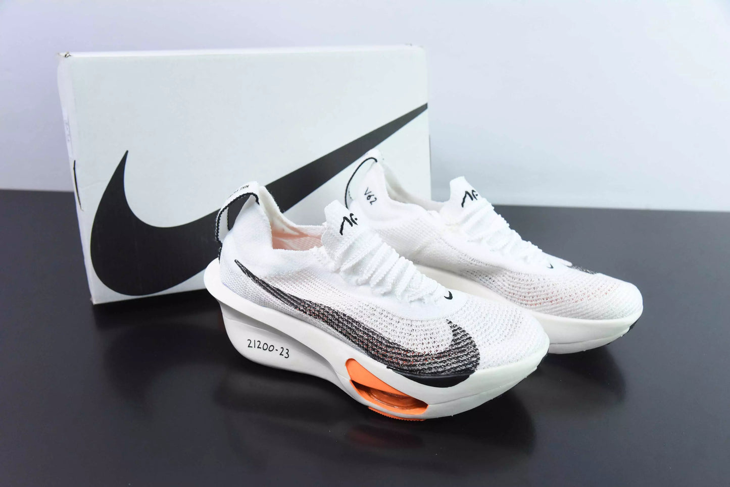 Nike Alphafly 3 Proto White Black Orange