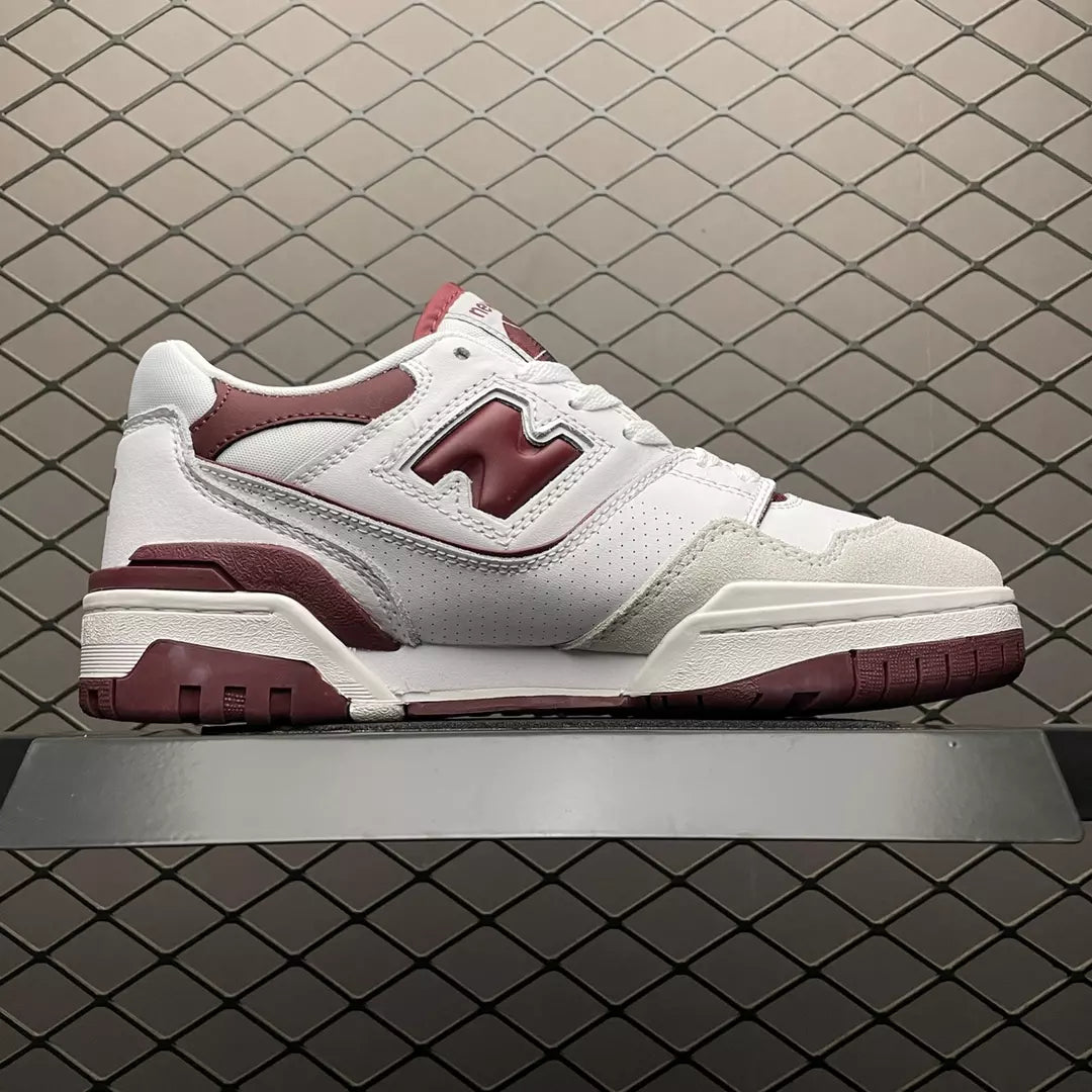 New Balance 550 Sea Salt Burgundy