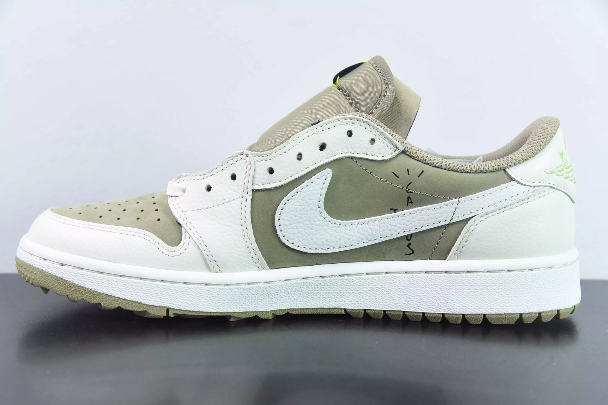 Air Jordan 1 Low Golf x Travis Scott "Neutral Olive"
