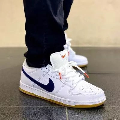 Dunk Low Pro ISO Orange Label White Navy