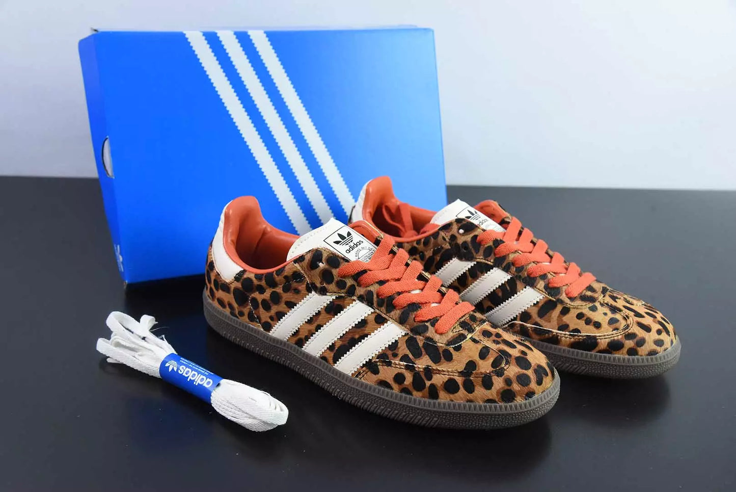 Adidas Samba OG Leopardo Vermelho