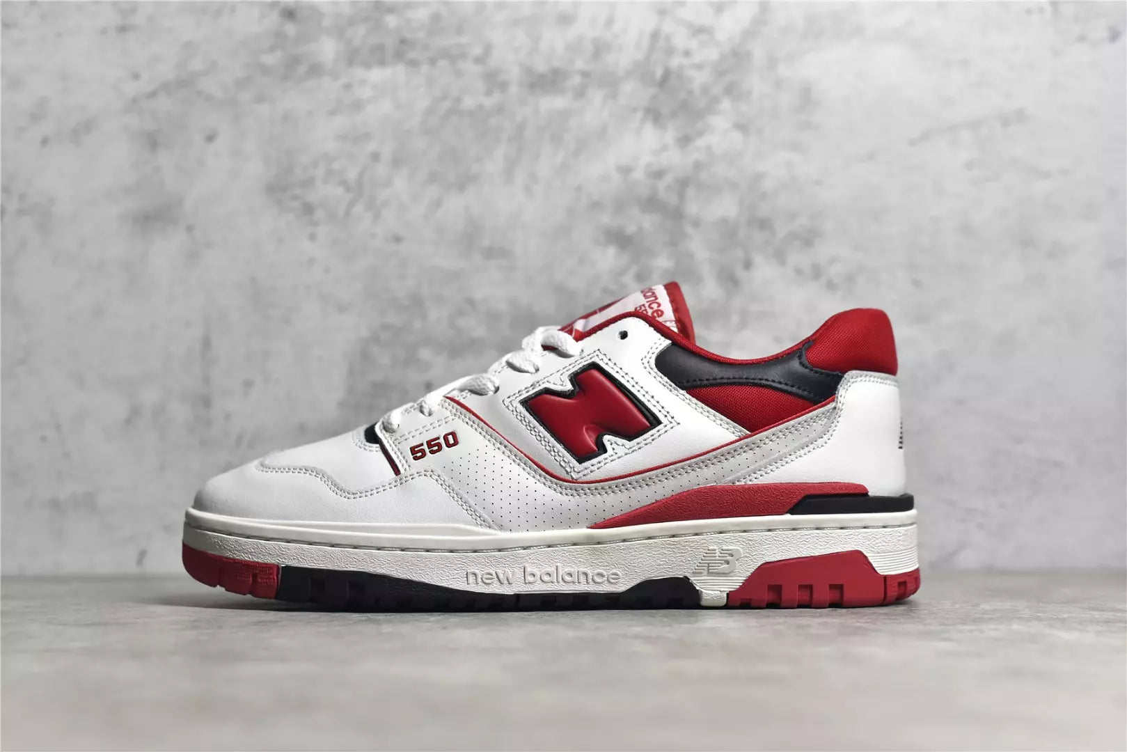 New Balance 550 White Team Red