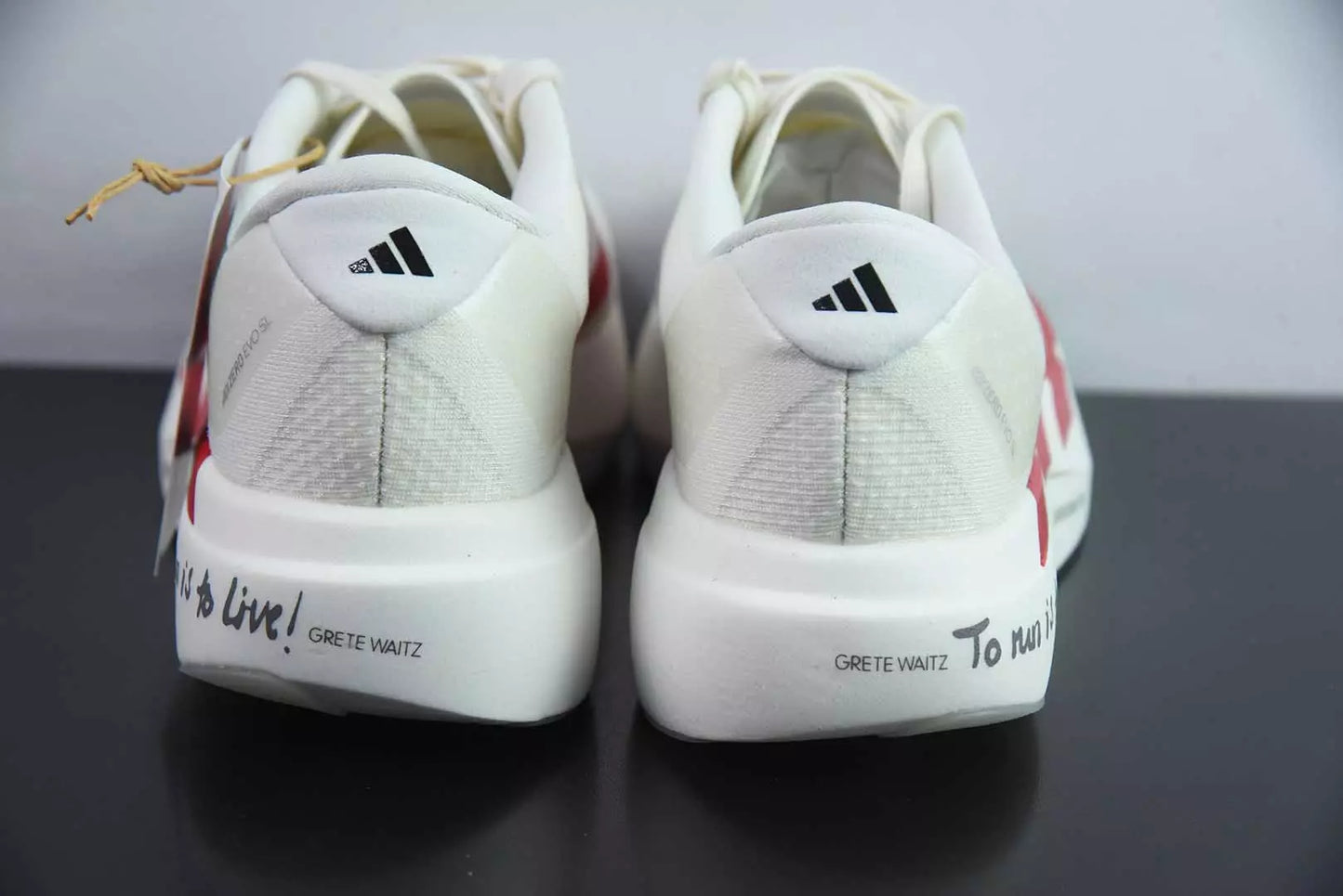 Adidas Adizero Adios Pro 4 "Off White Better Scarlet"