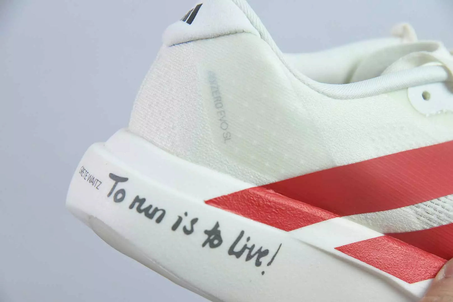 Adidas Adizero Adios Pro 4 "Off White Better Scarlet"