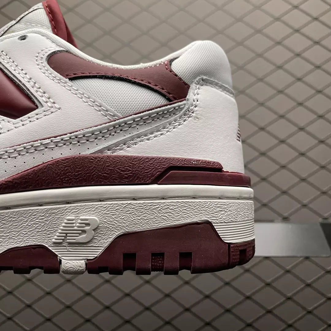 New Balance 550 Sea Salt Burgundy