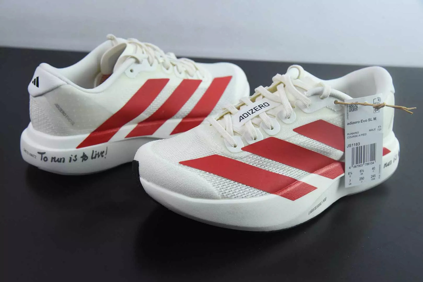 Adidas Adizero Adios Pro 4 "Off White Better Scarlet"