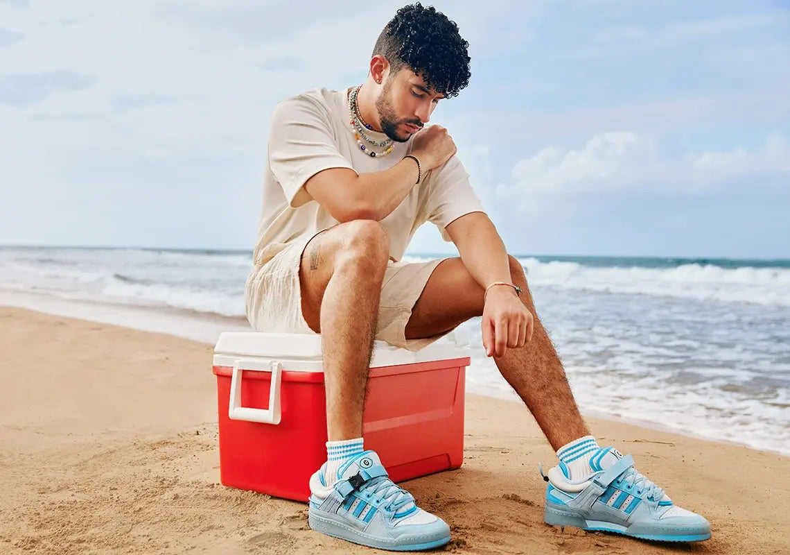 Adidas Bad Bunny Blue Tint
