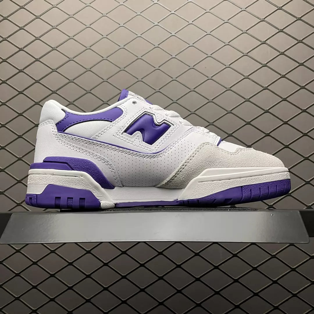 New Balance 550 Purple White