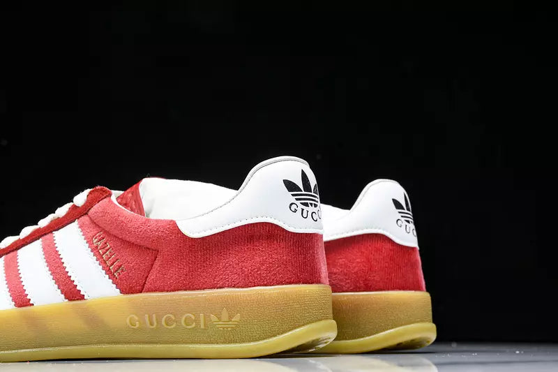 Adidas x Gucci Gazelle Red Velvet