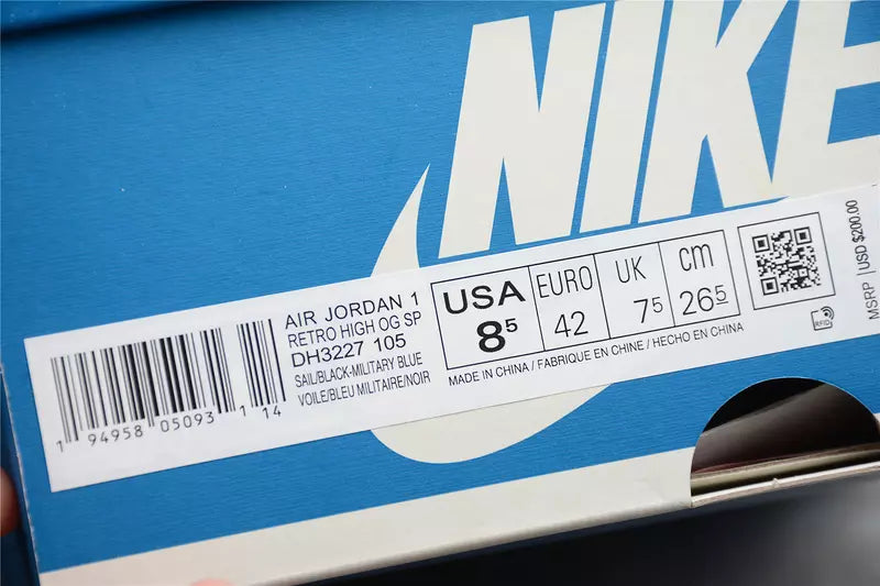 Jordan 1 High OG SP Fragment x Travis Scott