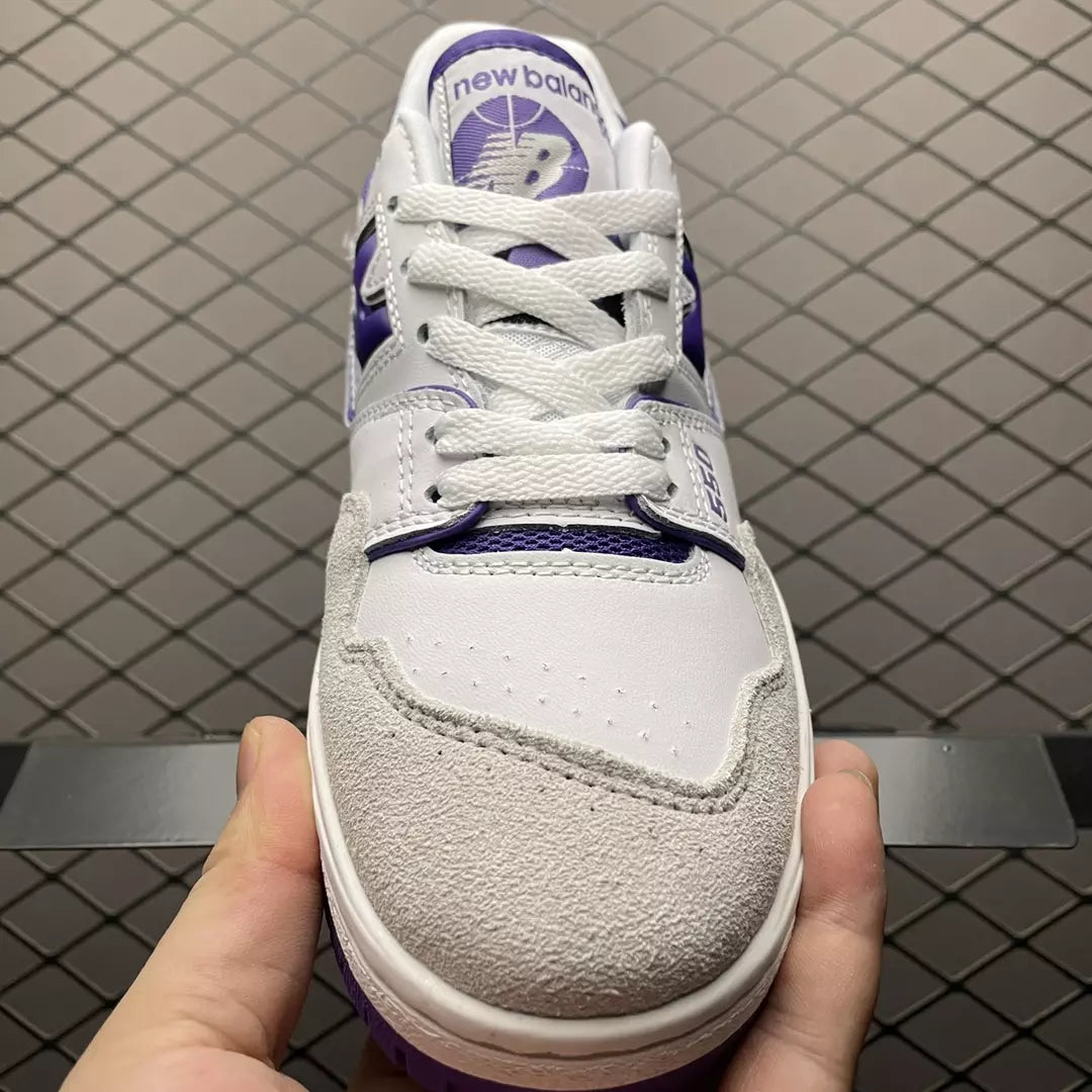 New Balance 550 Purple White