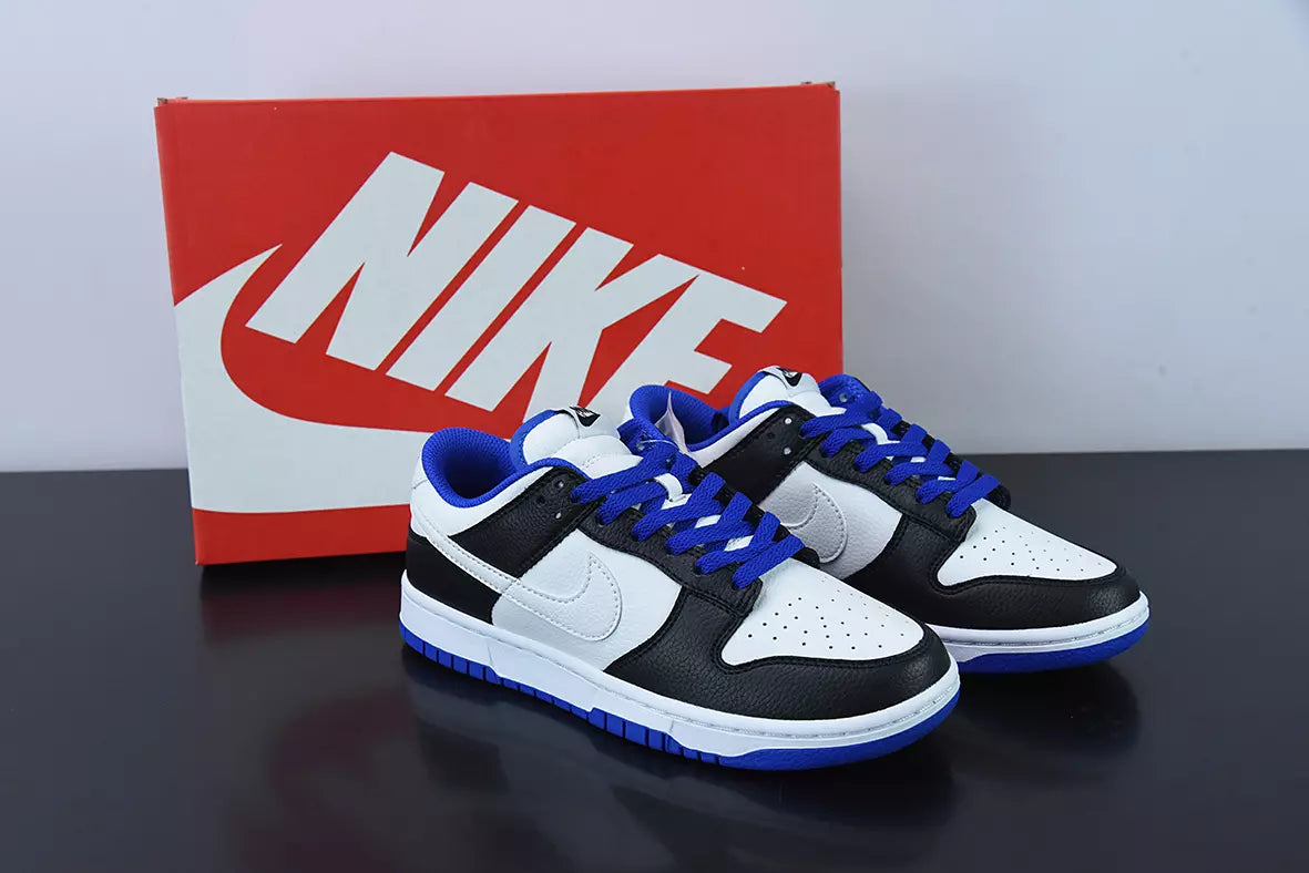 Nike Dunk Low White Black Game Royal