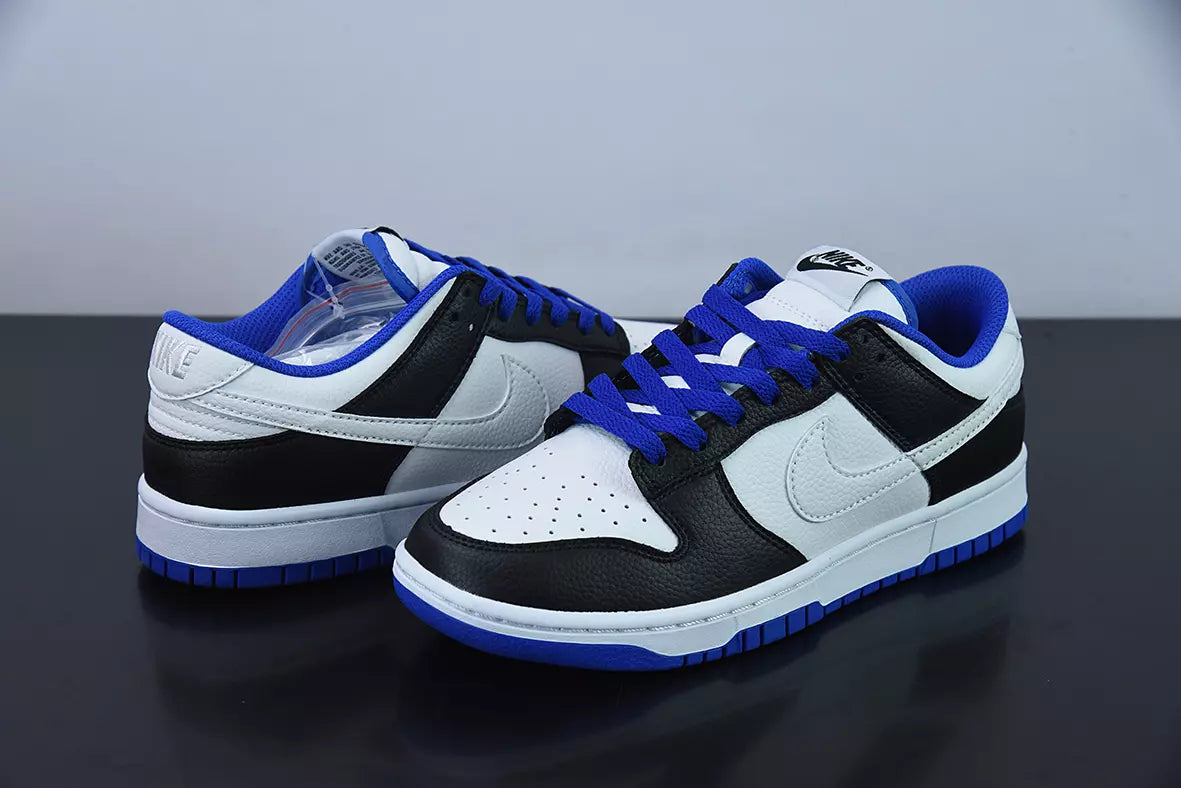 Nike Dunk Low White Black Game Royal