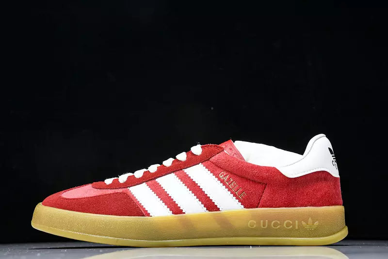 Adidas x Gucci Gazelle Red Velvet