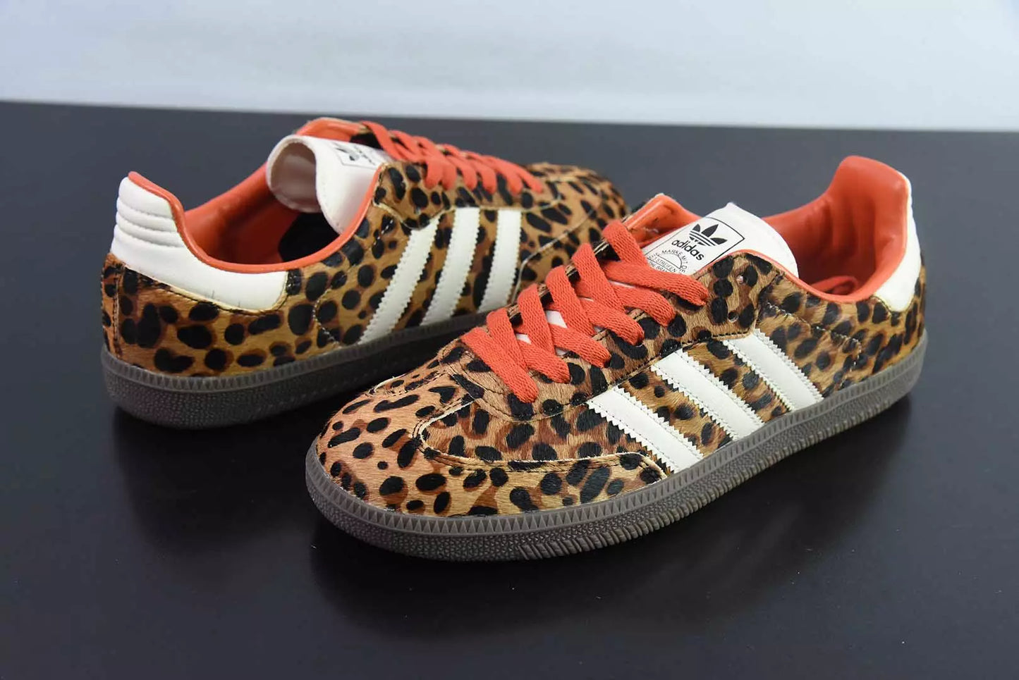Adidas Samba OG Leopardo Vermelho