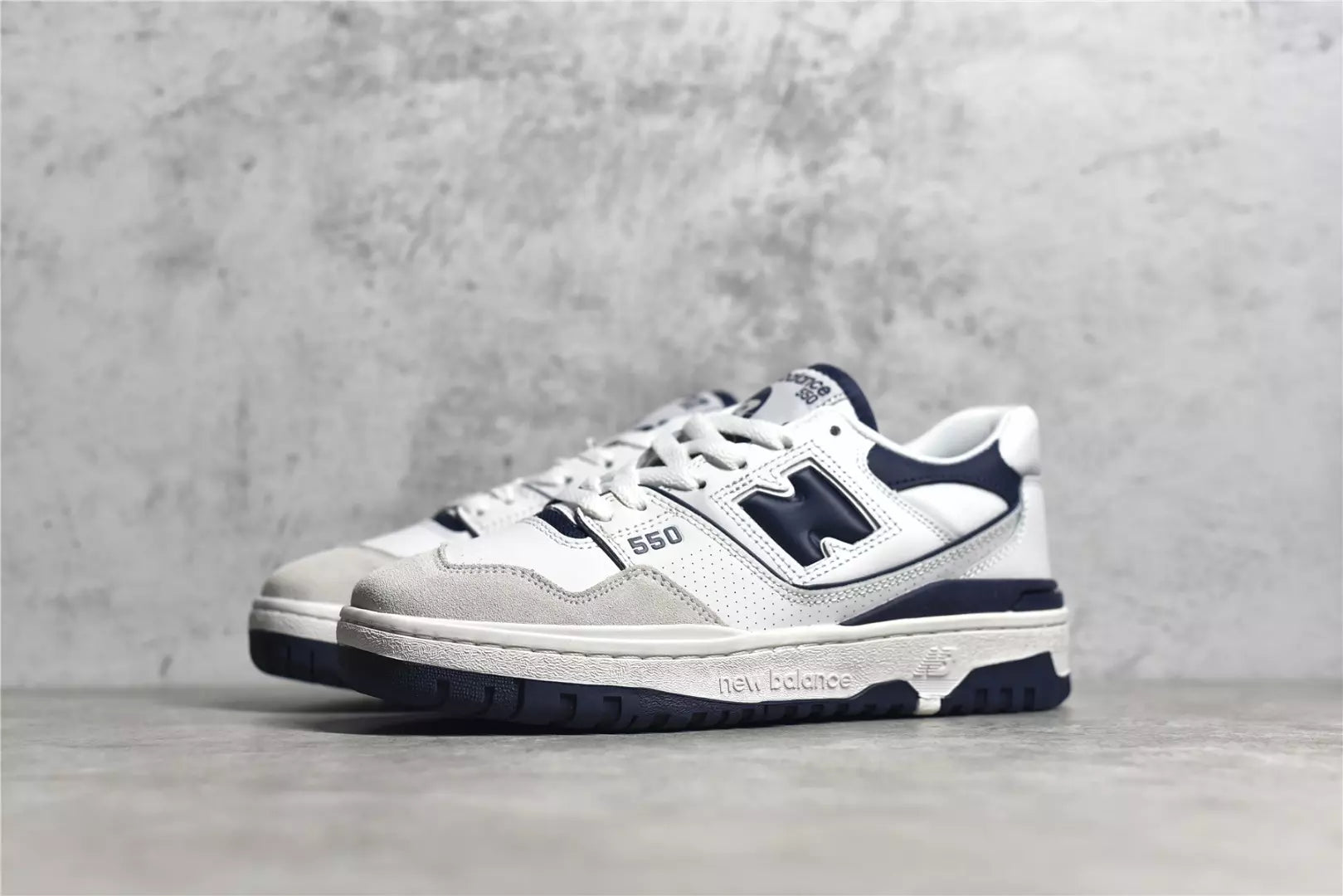 New Balance 550 White Navy
