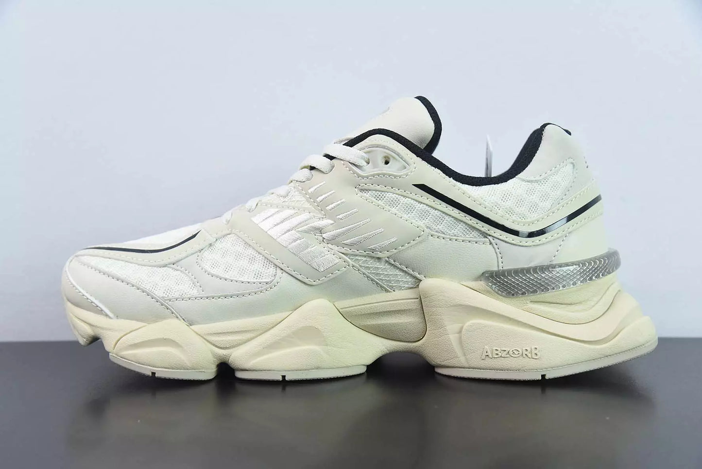New Balance 9060 Cream Black