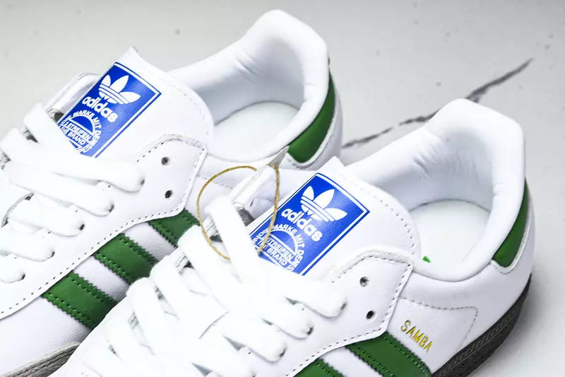 Adidas Samba Sport & Rich White Green