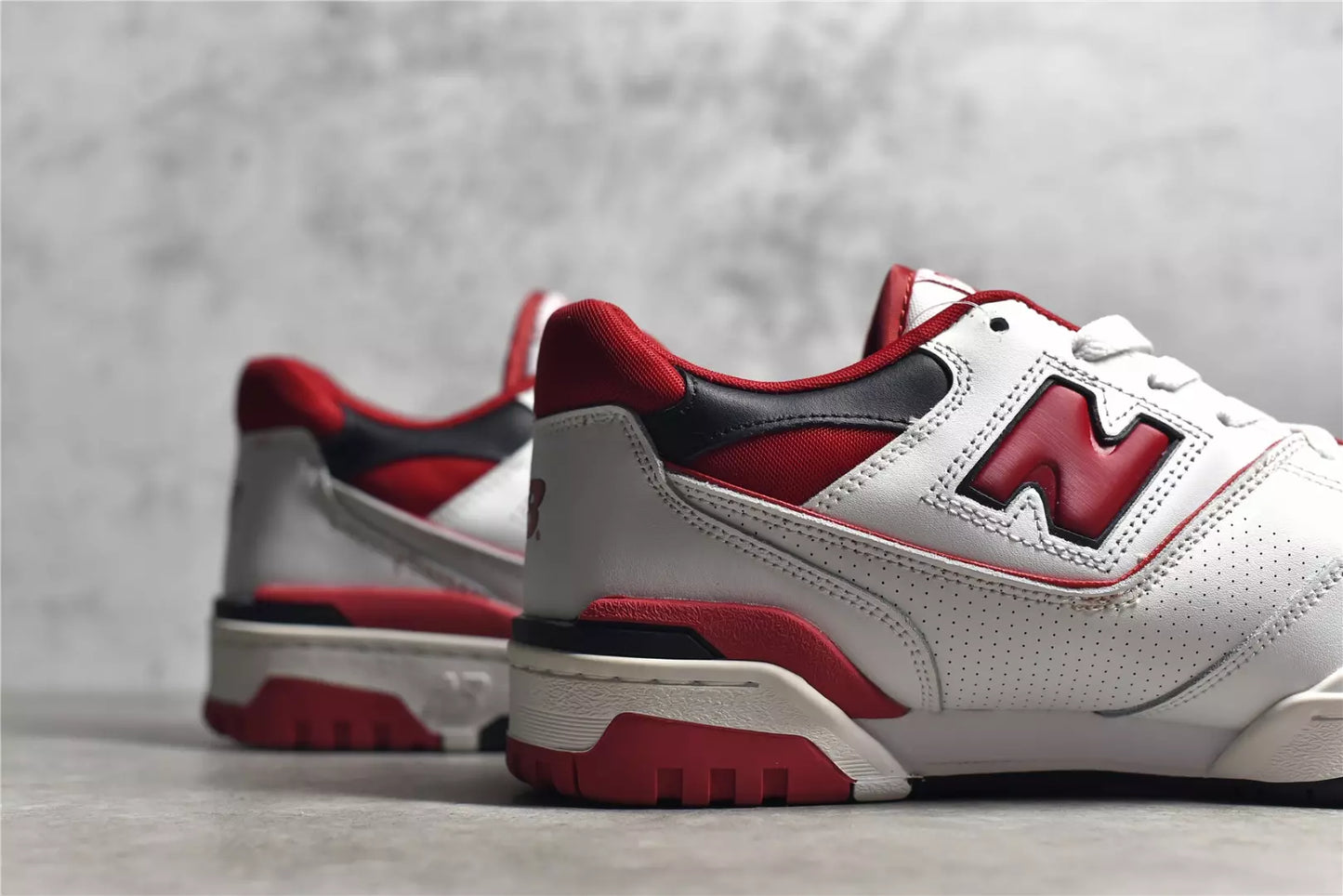 New Balance 550 White Team Red