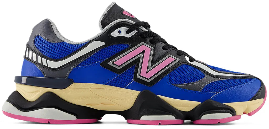 Tênis Azul com Rosa New Balance 9060 Blue Oasis Real Pink Capa do Produto