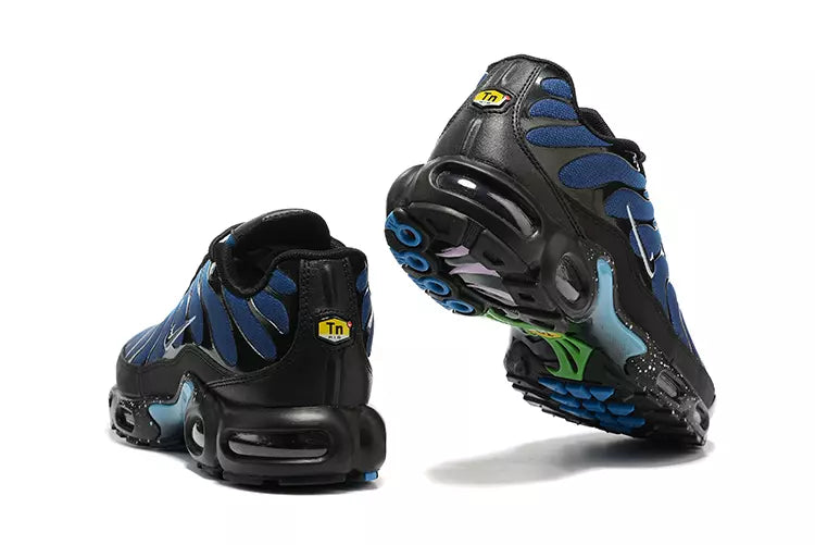 Tênis Azul com Preto Nike Air Max Tn Nature Blue Parte Traseira