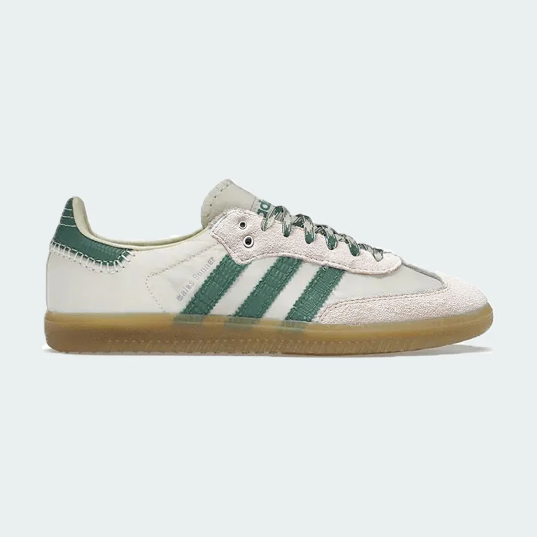 Adidas Samba x Wales Bonner Cream White Bold Green